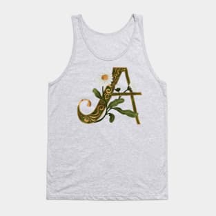 Letter A - Daisy Tank Top